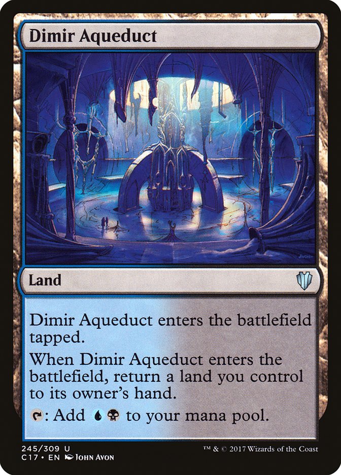 Dimir Aqueduct [Commander 2017] | Good Games Adelaide SA