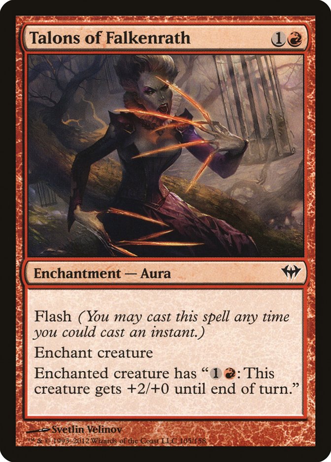 Talons of Falkenrath 105 (Dark Ascension)  - Foil | Good Games Adelaide SA