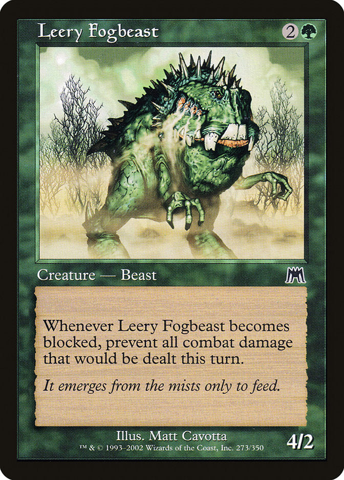 Leery Fogbeast 273 (Onslaught)  - Foil | Good Games Adelaide SA
