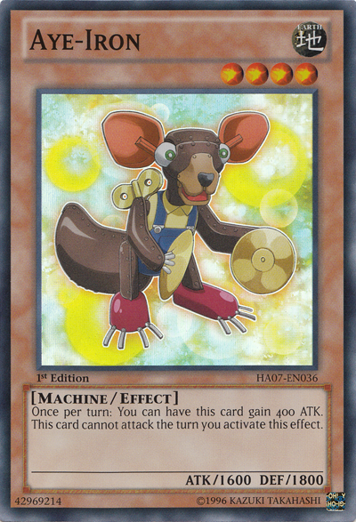 Aye-Iron [HA07-EN036] Super Rare | Good Games Adelaide SA