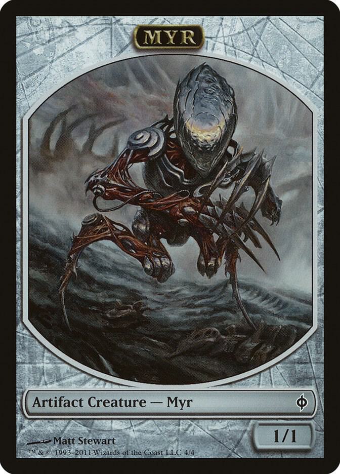 Myr Token 4 (New Phyrexia)  | Good Games Adelaide SA