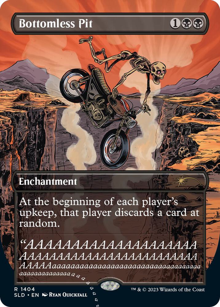 Bottomless Pit 1404 (Secret Lair Drop Series)  - Foil | Good Games Adelaide SA