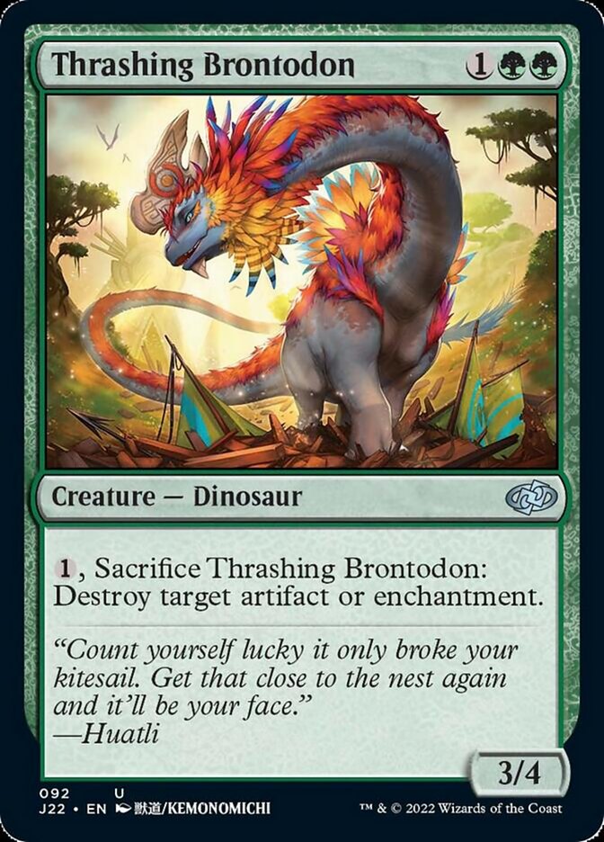 Thrashing Brontodon [Jumpstart 2022] | Good Games Adelaide SA