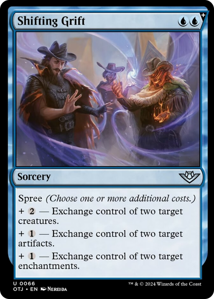 Shifting Grift [Outlaws of Thunder Junction] | Good Games Adelaide SA