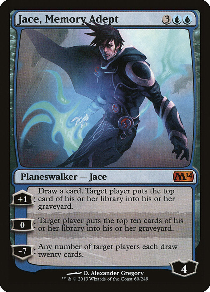 Jace, Memory Adept 60 (Magic 2014 (M14))  - Foil | Good Games Adelaide SA