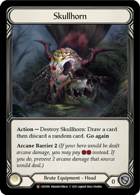 Skullhorn [U-CRU006-RF] Unlimited Rainbow Foil | Good Games Adelaide SA