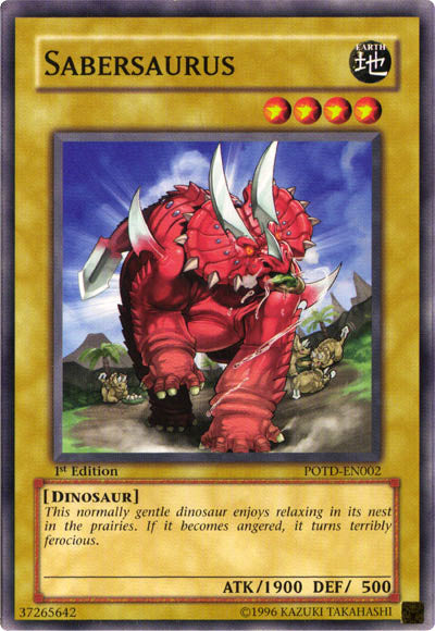Sabersaurus [POTD-EN002] Common | Good Games Adelaide SA