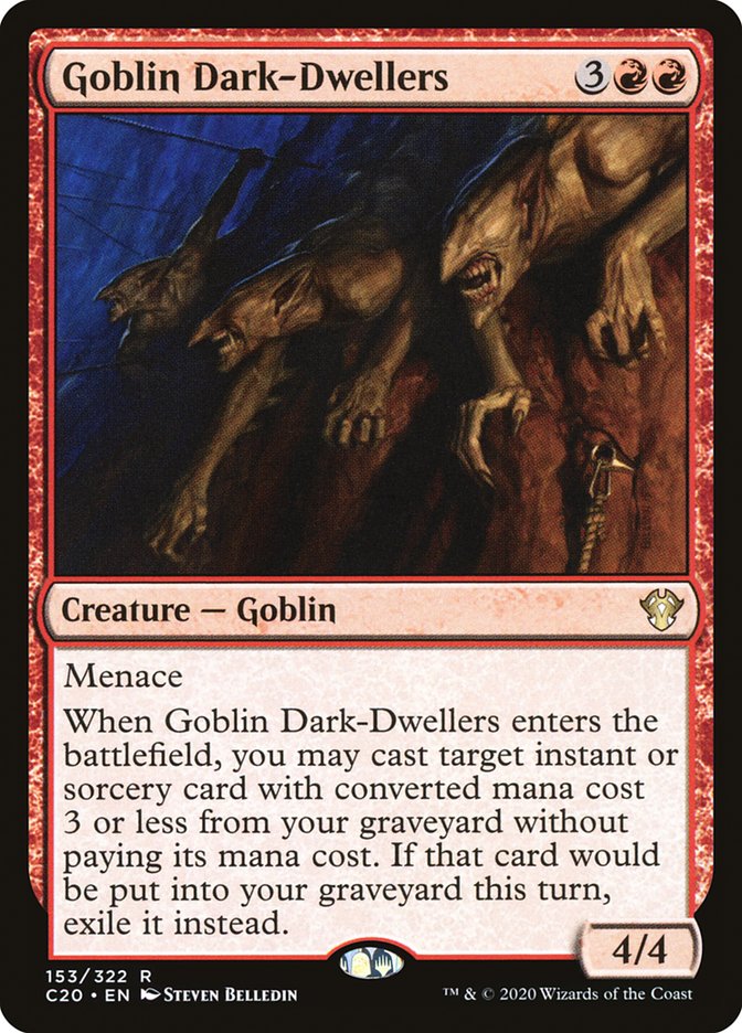 Goblin Dark-Dwellers [Commander 2020] | Good Games Adelaide SA
