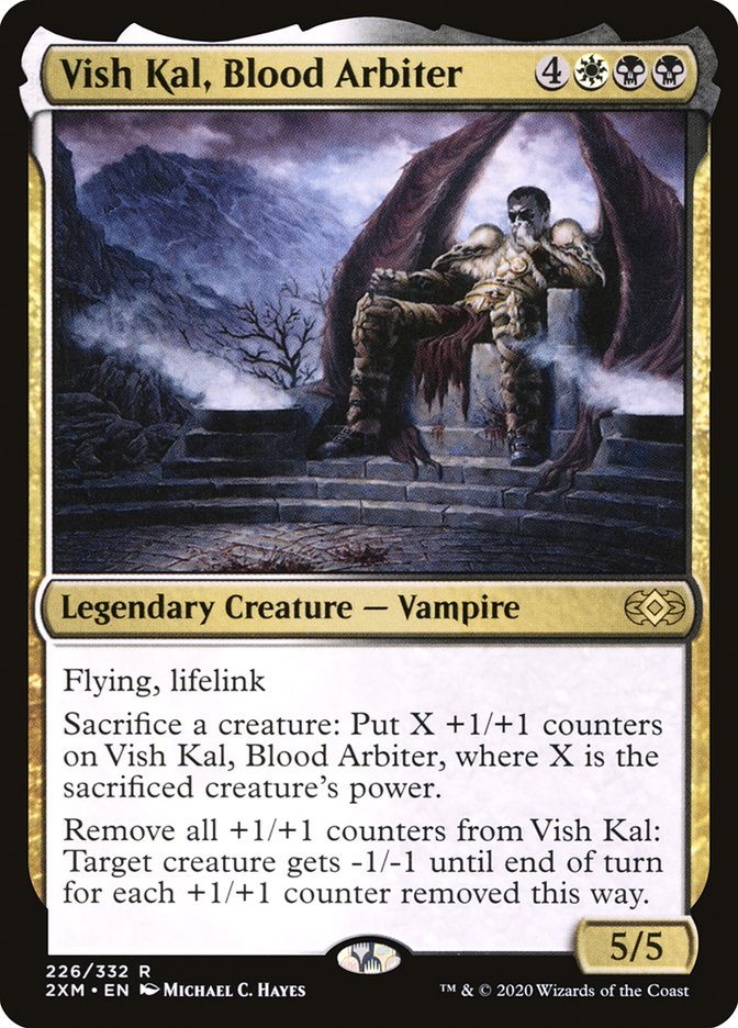 Vish Kal, Blood Arbiter [Double Masters] | Good Games Adelaide SA