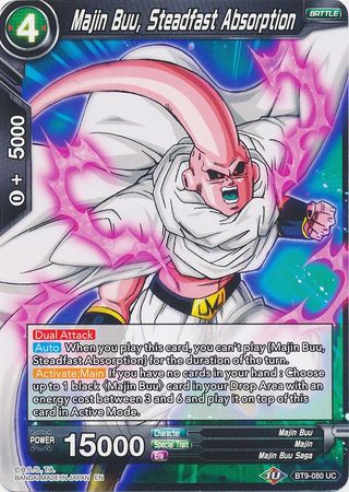 Majin Buu, Steadfast Absorption [BT9-080] | Good Games Adelaide SA