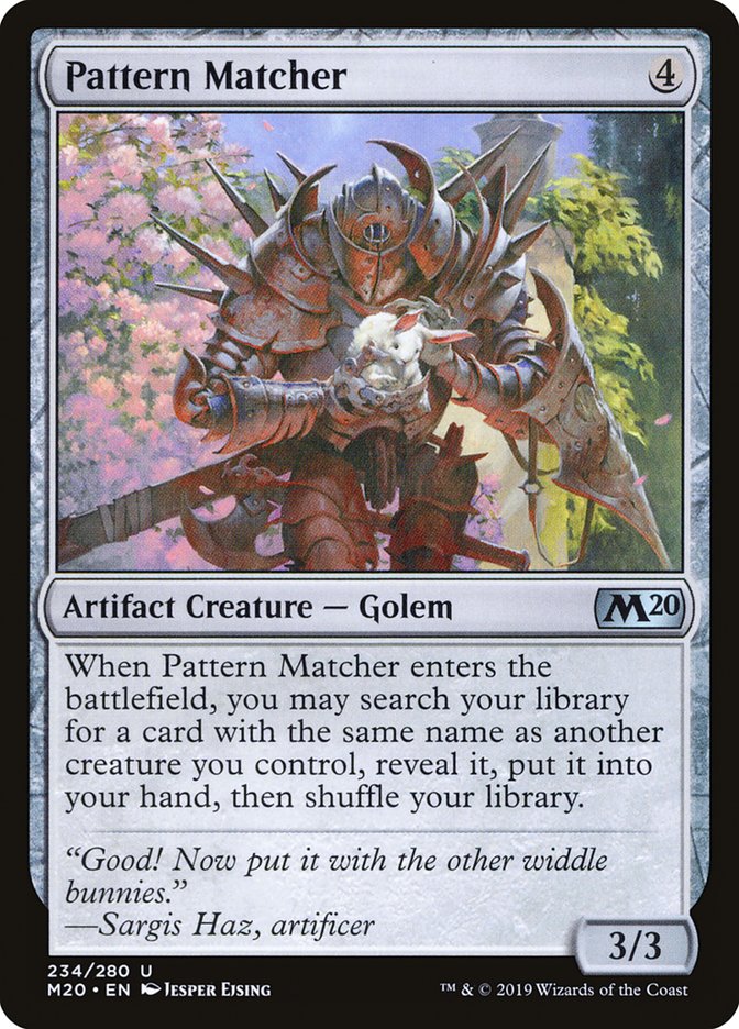 Pattern Matcher [Core Set 2020] | Good Games Adelaide SA