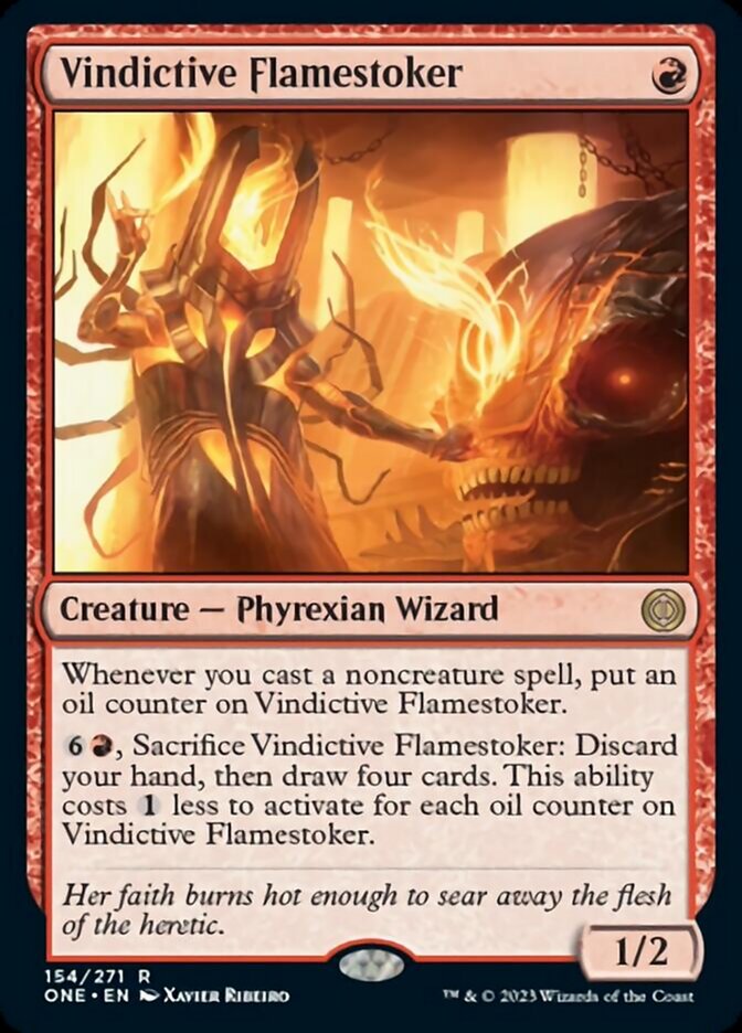 Vindictive Flamestoker [Phyrexia: All Will Be One] | Good Games Adelaide SA