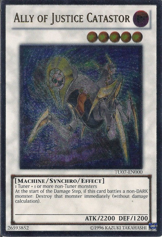 Ally of Justice Catastor [TU07-EN000] Ultimate Rare | Good Games Adelaide SA