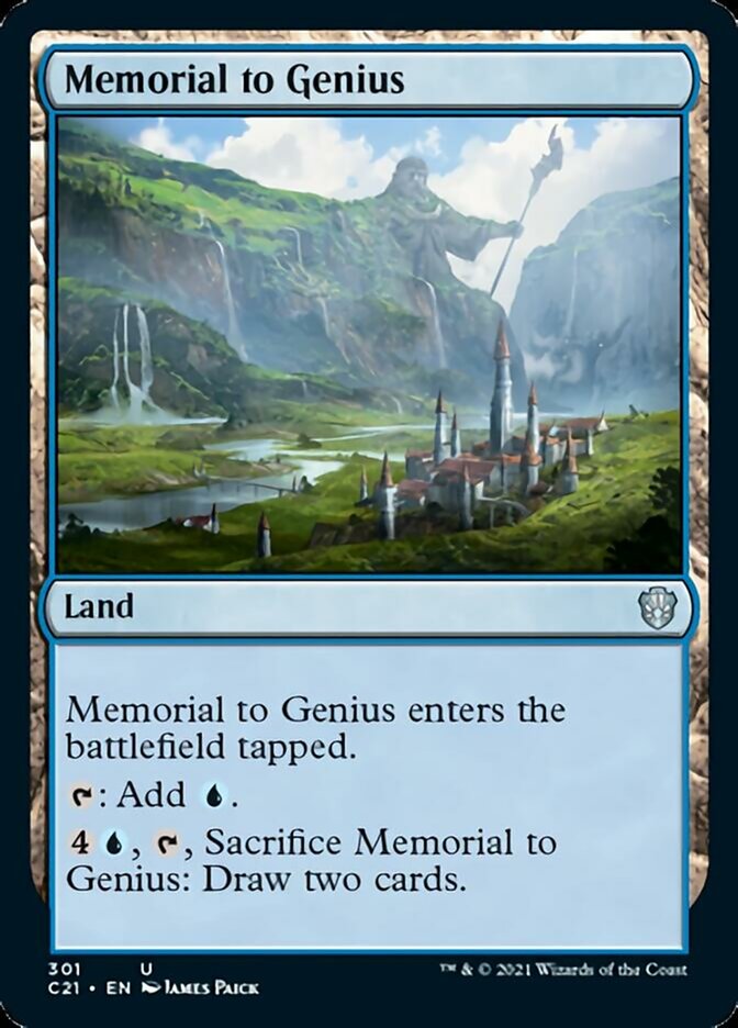 Memorial to Genius [Commander 2021] | Good Games Adelaide SA