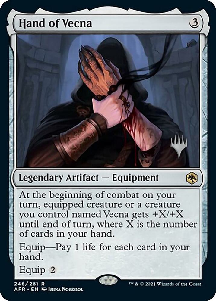 Hand of Vecna 246 (Promo Pack: Adventures in the Forgotten Realms)  | Good Games Adelaide SA