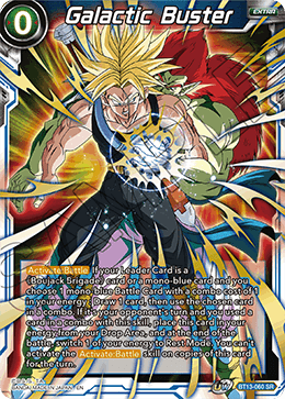 Galactic Buster (Super Rare) [BT13-060] | Good Games Adelaide SA