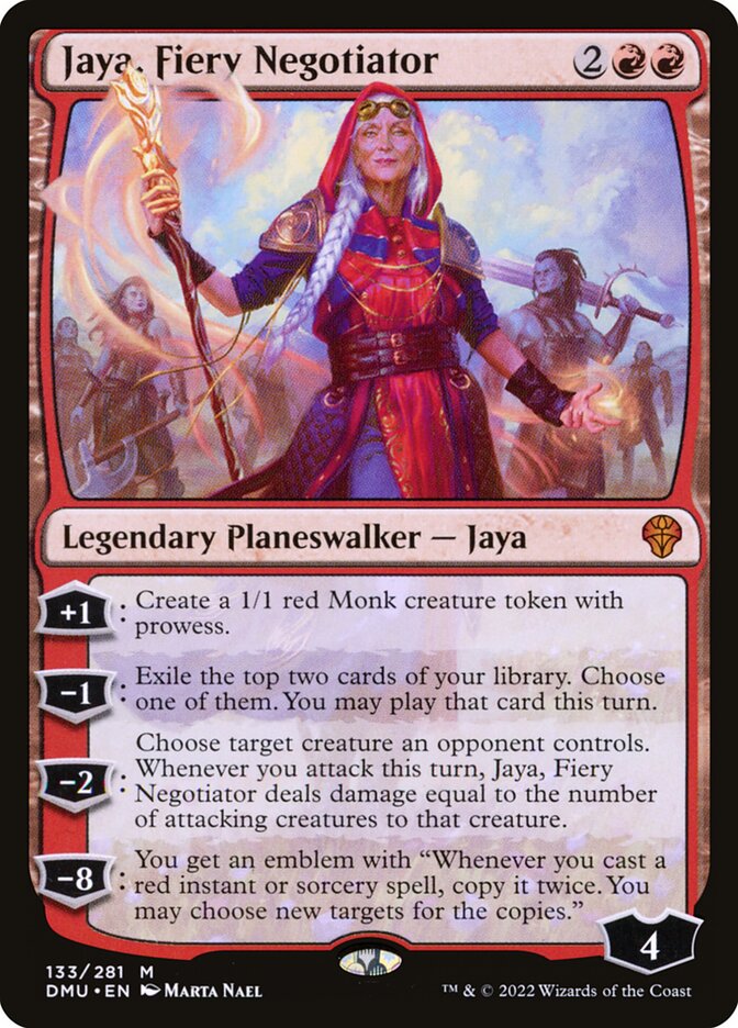 Jaya, Fiery Negotiator 133 (Dominaria United)  - Foil | Good Games Adelaide SA