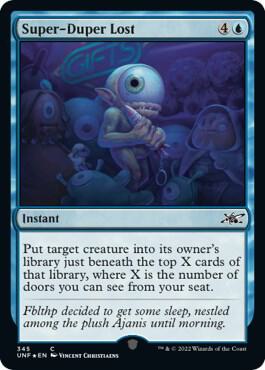 Super Duper Lost Galaxy Foil 345 (Unfinity)  - Foil | Good Games Adelaide SA
