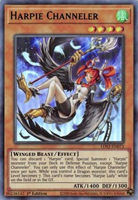 Harpie Channeler (Green) [LDS2-EN073] Ultra Rare | Good Games Adelaide SA