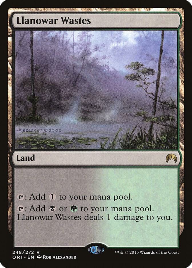 Llanowar Wastes 248 (Magic Origins)  - Foil | Good Games Adelaide SA