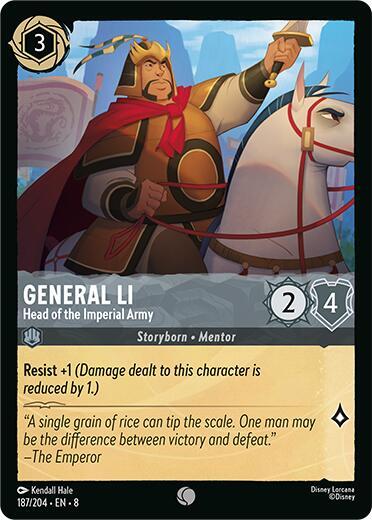 General Li Head of the Imperial Army 187/204 (Reign of Jafar)  | Good Games Adelaide SA