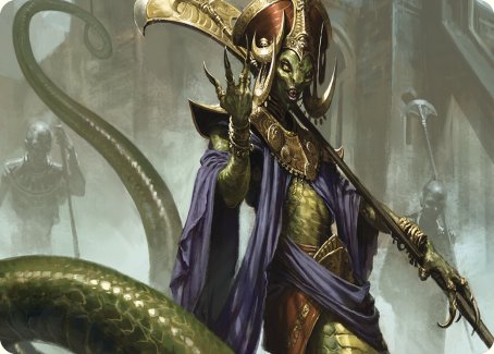 Sidisi, Brood Tyrant Art Card [Commander Masters Art Series] | Good Games Adelaide SA