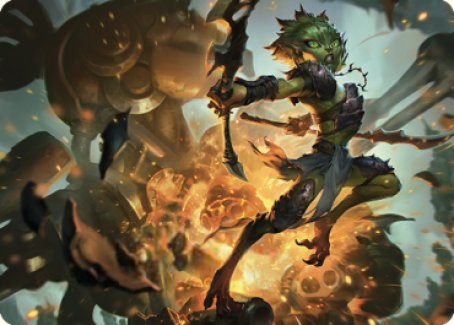 Argothian Sprite Art Card [The Brothers' War Art Series] | Good Games Adelaide SA