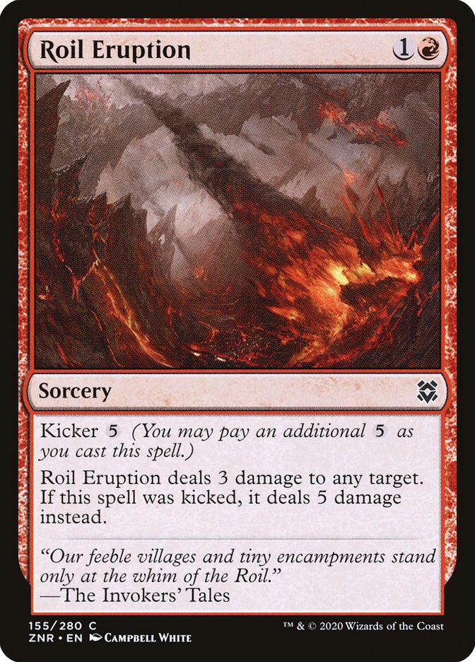 Roil Eruption 155/280 (Zendikar Rising)  | Good Games Adelaide SA