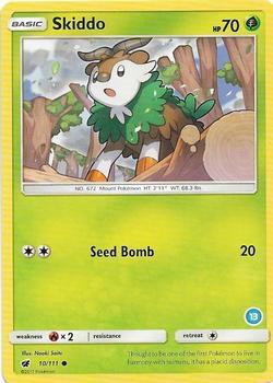 Skiddo 13 10/111 (SM Trainer Kit: Alolan Sandslash & Alolan Ninetales)  | Good Games Adelaide SA