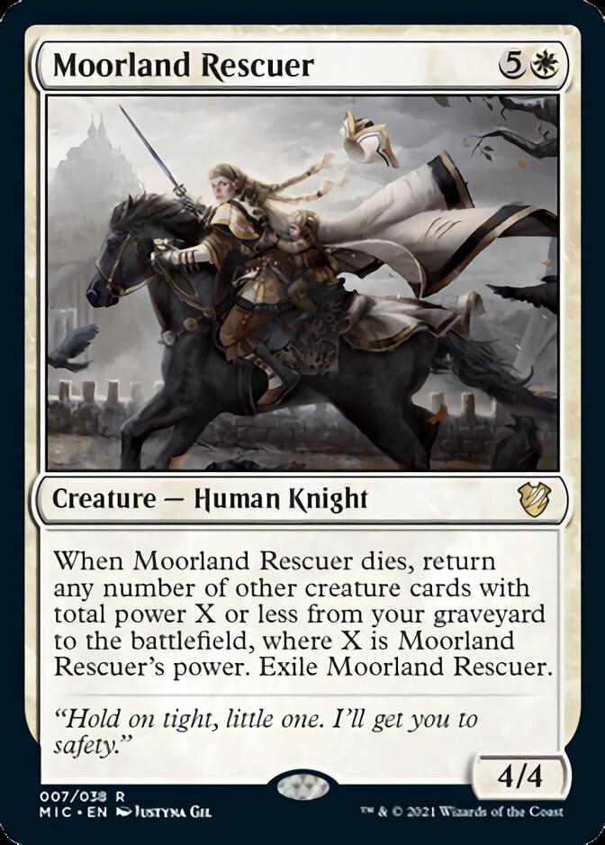 Moorland Rescuer [Innistrad: Midnight Hunt Commander] | Good Games Adelaide SA