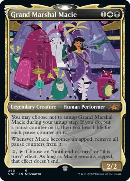 Grand Marshal Macie Showcase 260 (Unfinity)  - Foil | Good Games Adelaide SA