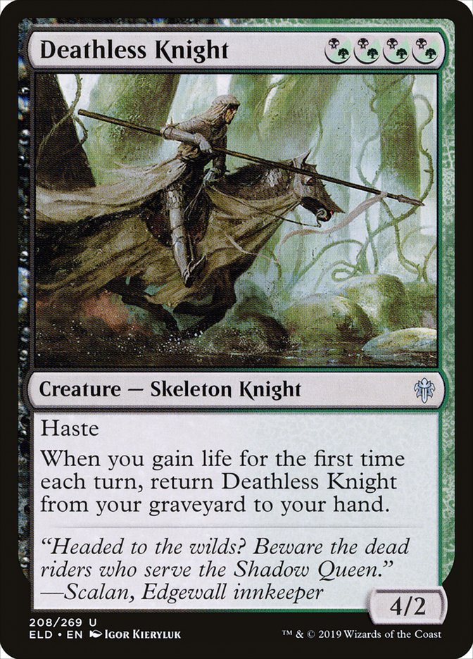 Deathless Knight 208 (Throne of Eldraine)  | Good Games Adelaide SA
