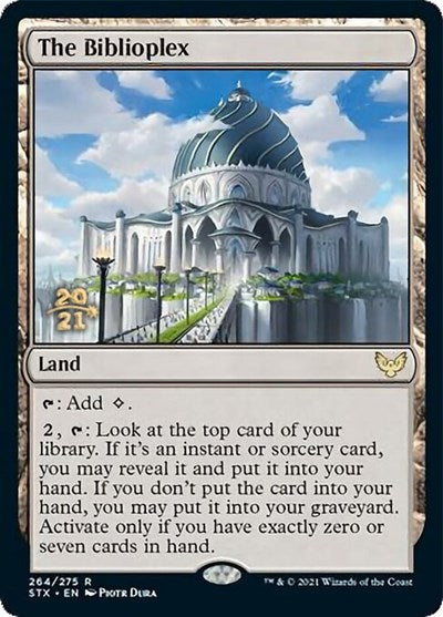 The Biblioplex [Strixhaven: School of Mages Prerelease Promos] | Good Games Adelaide SA