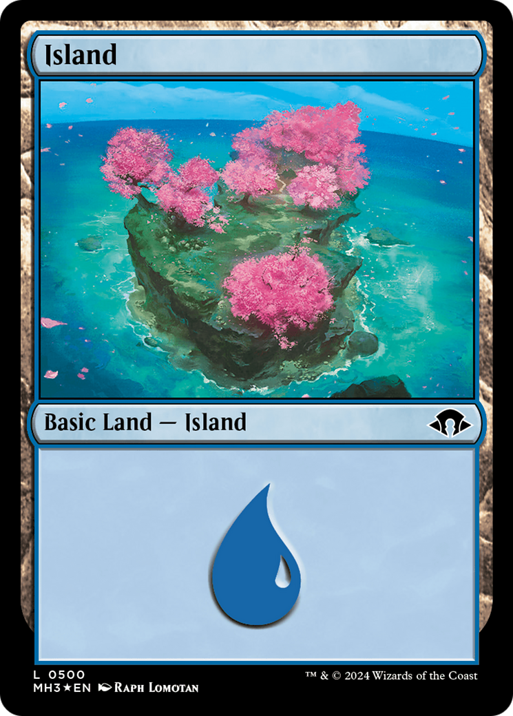 Island (0500) (Ripple Foil) [Modern Horizons 3] | Good Games Adelaide SA