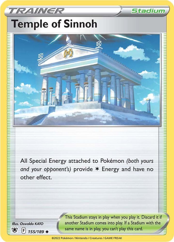 Temple of Sinnoh 155/189 (SWSH10: Astral Radiance)  | Good Games Adelaide SA