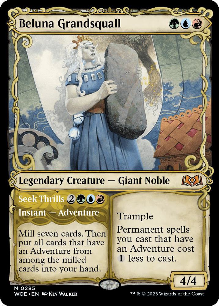 Beluna Grandsquall // Seek Thrills 285 (Wilds of Eldraine)  | Good Games Adelaide SA