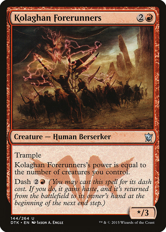 Kolaghan Forerunners 144 (Dragons of Tarkir)  - Foil | Good Games Adelaide SA