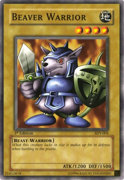 Beaver Warrior [SDY-005] Common | Good Games Adelaide SA