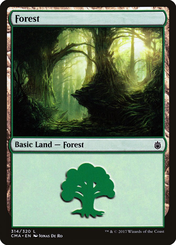 Forest (314) [Commander Anthology] | Good Games Adelaide SA