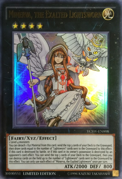 Minerva, the Exalted Lightsworn [YCSW-EN008] Ultra Rare | Good Games Adelaide SA