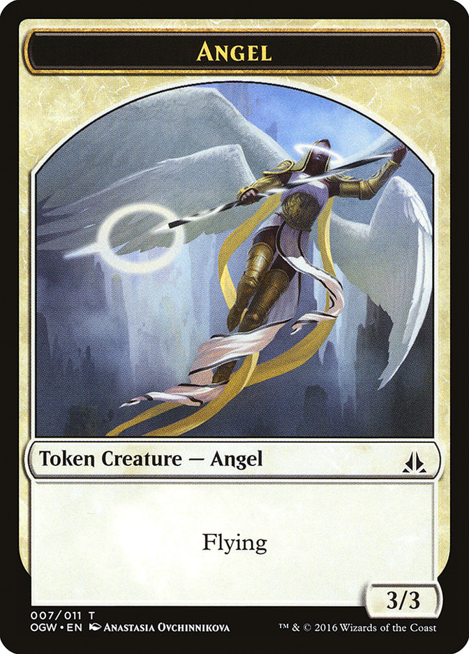 Angel Token (3/3) [Oath of the Gatewatch Tokens] | Good Games Adelaide SA