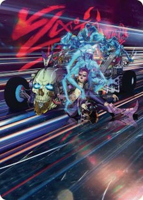 Midnight Mangler Art Card 38 (Art Series: Aetherdrift)  | Good Games Adelaide SA