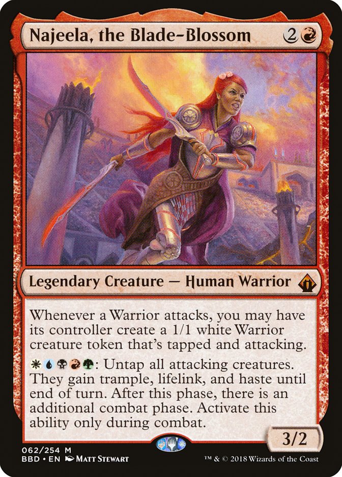 Najeela, the Blade-Blossom [Battlebond] | Good Games Adelaide SA