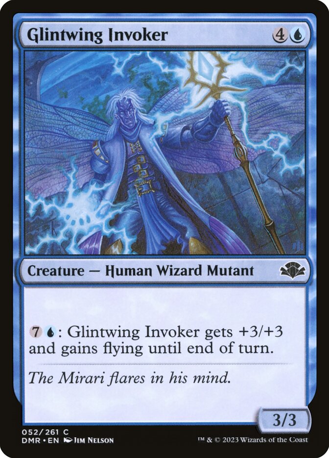 Glintwing Invoker 52 (Dominaria Remastered)  - Foil | Good Games Adelaide SA