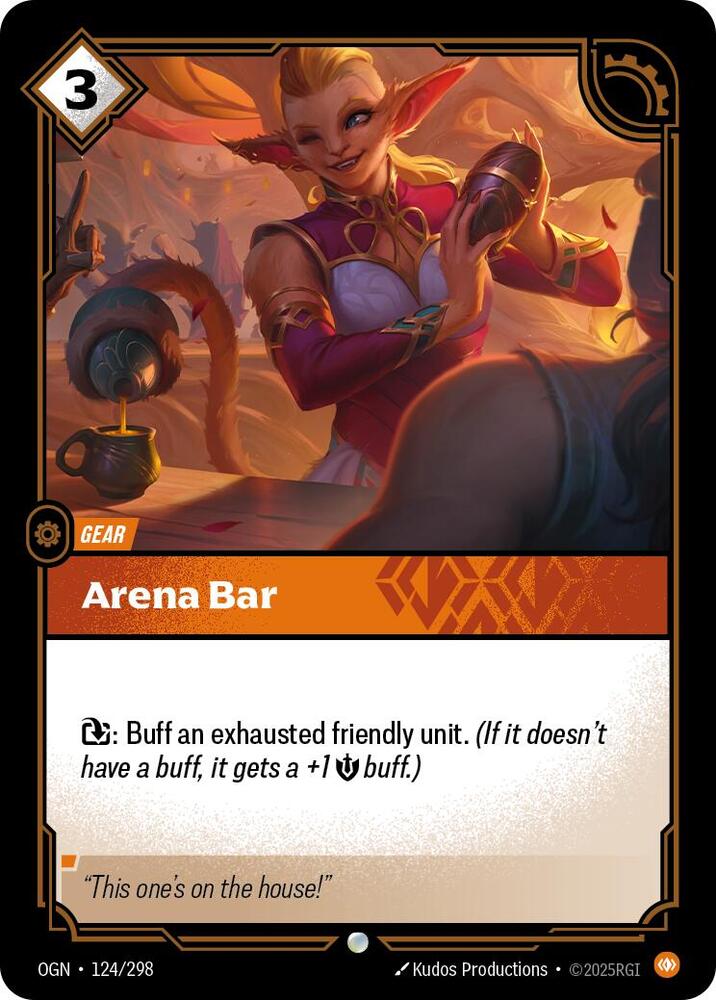 Arena Bar 124/298 (Origins)  - Foil | Good Games Adelaide SA