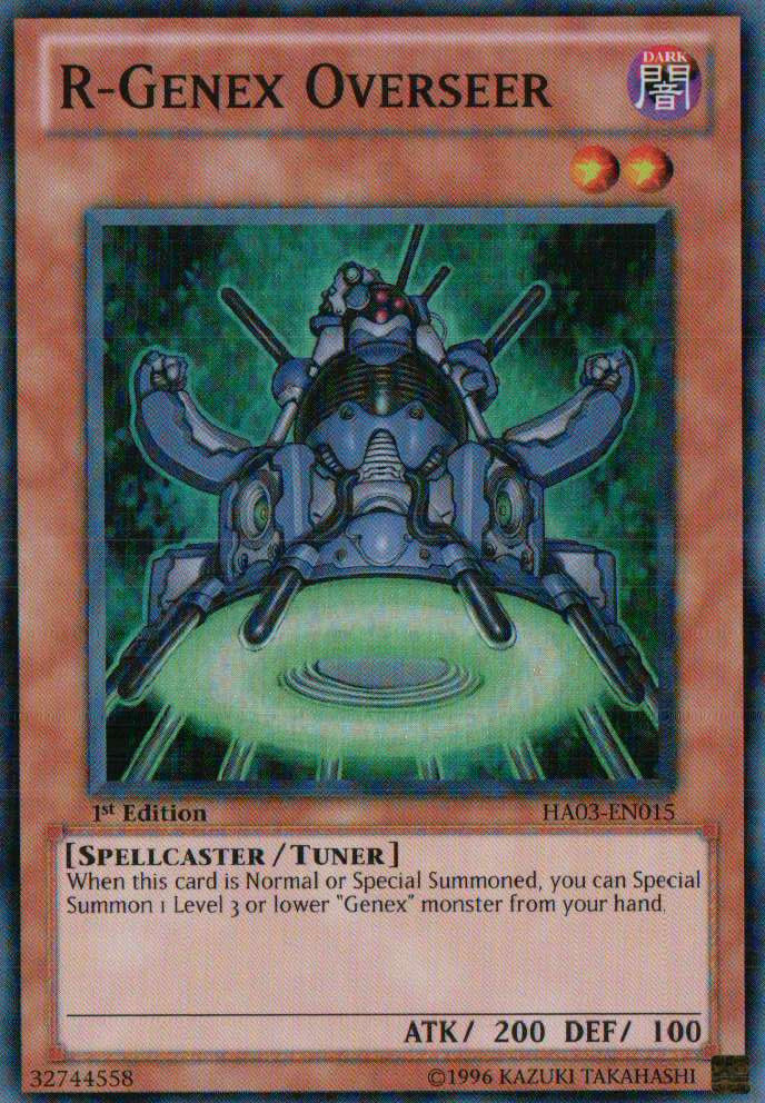 R-Genex Overseer [HA03-EN015] Super Rare | Good Games Adelaide SA