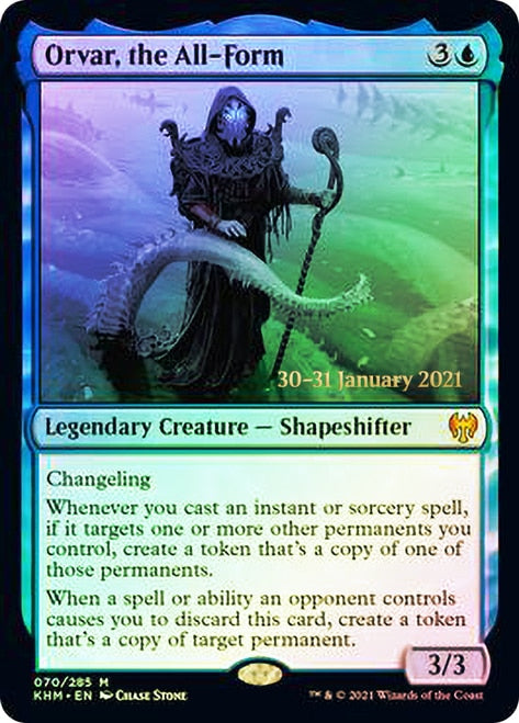 Orvar, the All-Form  [Kaldheim Prerelease Promos] | Good Games Adelaide SA