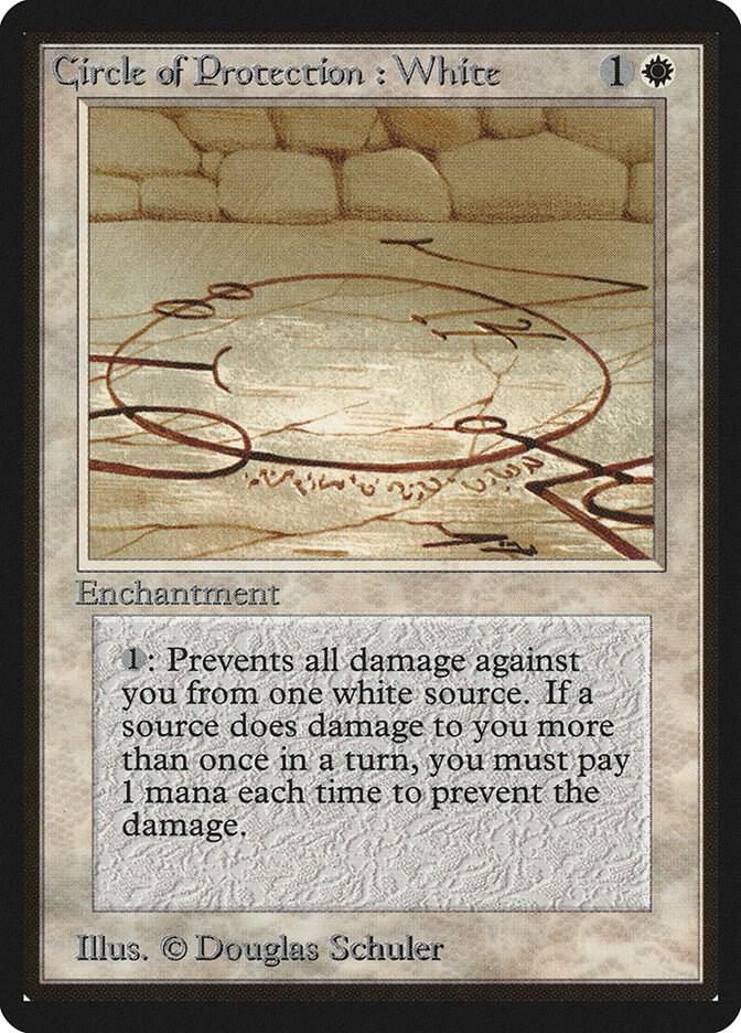 Circle of Protection: White  (Beta Edition)  | Good Games Adelaide SA