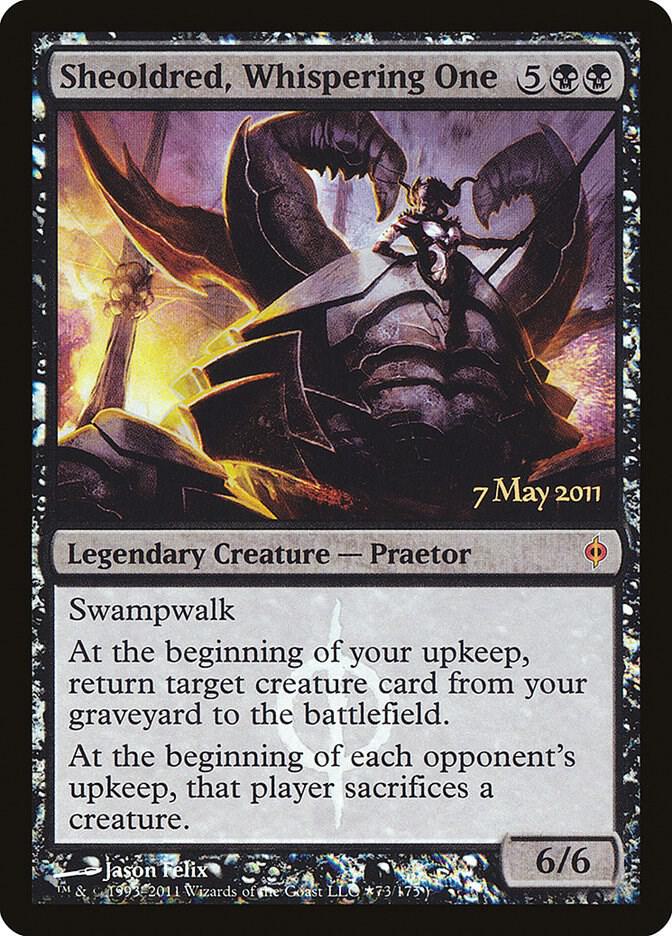 Sheoldred, Whispering One 73 (Prerelease Cards)  - Foil | Good Games Adelaide SA
