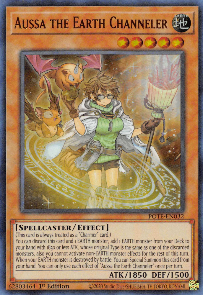 Aussa the Earth Channeler [POTE-EN032] Ultra Rare | Good Games Adelaide SA